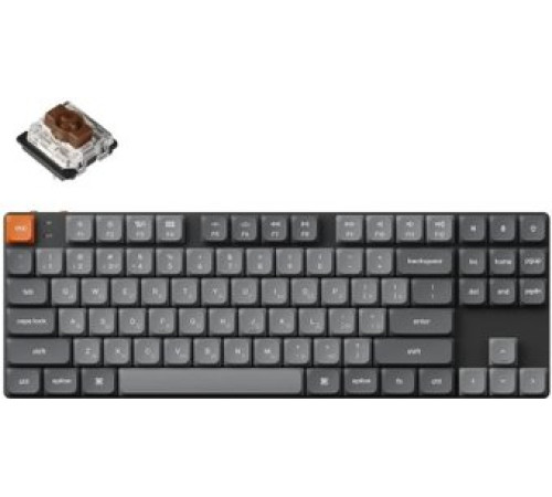 Клавиатура Keychron K1 Max RGB K1M-H3-RU Gateron Low Profile Brown 2.0