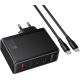 Сетевое зарядное Hoco N85 USB Type-C черный