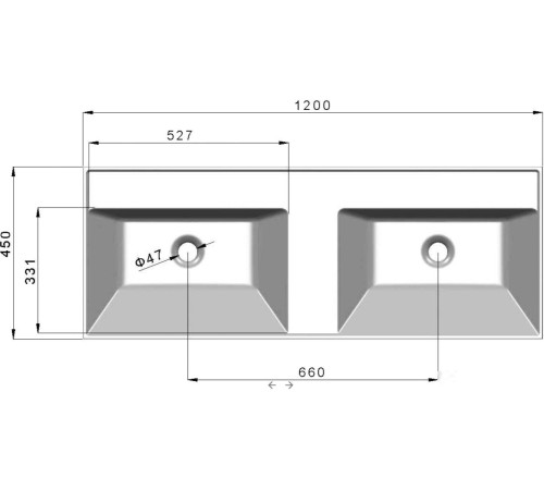 Умывальник Madera Classica 120