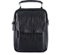 Мужская сумка Poshete 273-8011-BLK черный
