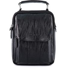 Мужская сумка Poshete 273-8011-BLK черный