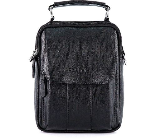 Мужская сумка Poshete 273-8011-BLK черный