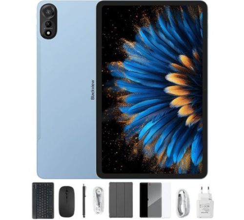 Планшет Blackview Mega 2 LTE 6GB/256GB синий, с аксессуарами