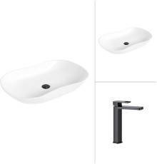 Умывальник Lauter 21570 + Cascade 21СК0655BS