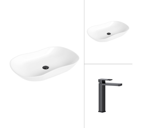 Умывальник Lauter 21570 + Cascade 21СК0655BS