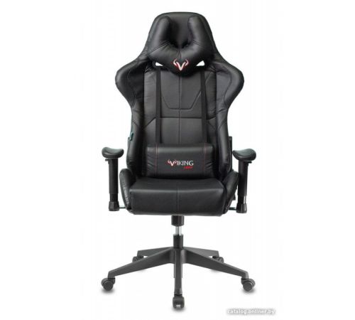 Игровое геймерское кресло Zombie Viking 5 Aero Black Edition искусственная кожа черный