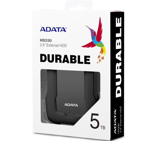 Внешний накопитель ADATA HD330 AHD330-5TU31-CBK 5TB черный