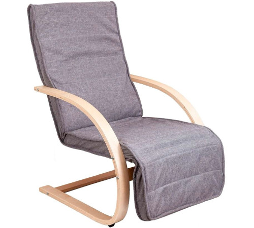 Интерьерное кресло AksHome Grand ткань, серый