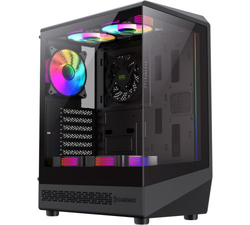 Корпус GameMax Vista COC BK черный
