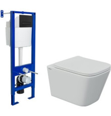 Унитаз подвесной Berges Wasserhaus Floe S Atom Line 043345