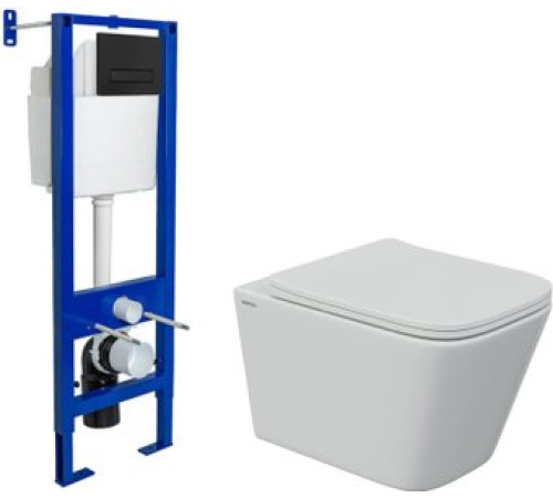 Унитаз подвесной Berges Wasserhaus Floe S Atom Line 043345