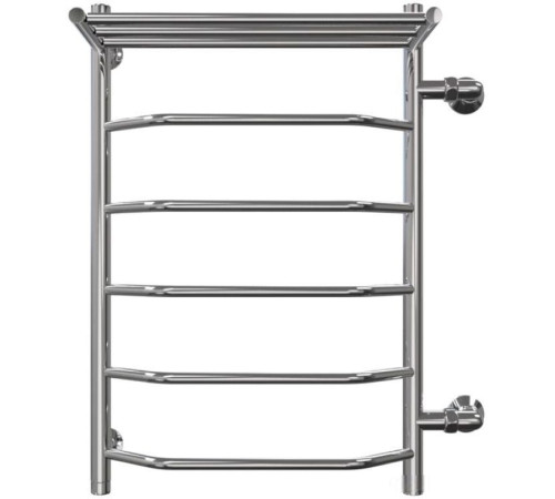 Полотенцесушитель Granula Трапеция, с полочкой боковое подключение правое 50х80 см