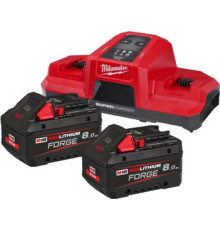Аккумулятор с зарядным устройством Milwaukee M18 FORGENRG-802DBSC 4933498616 18В + 18В/8 Ач