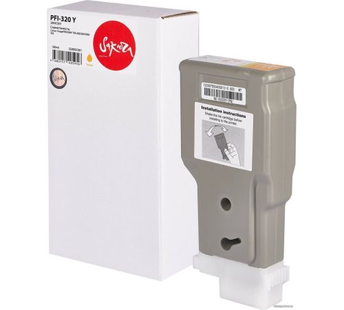 Картридж Sakura Printing SI2893C001 аналог Canon PFI-320 Y
