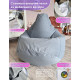 Кресло-мешок Flagman Груша Макси Г2.5-84 Verona 84 Grey Brown