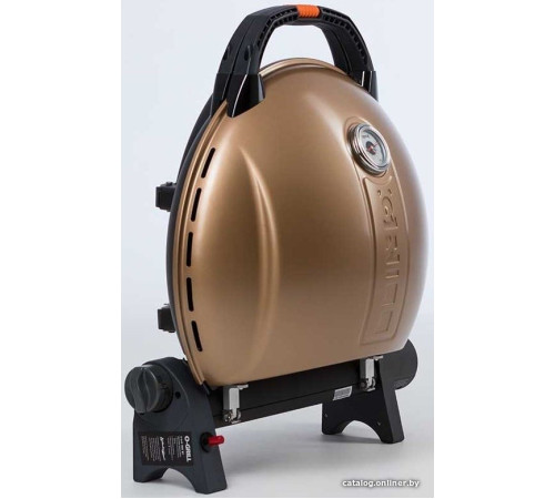 Портативный газовый гриль O-grill 900MT золотистый