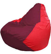 Кресло-мешок Flagman Груша Супер Мега 4XL Г5.1-308 бордовый/красный