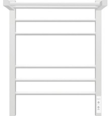 Полотенцесушитель Granula Квадро Сплит 50х60 с полкой, терморегулятор, белый