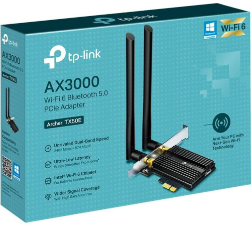 Wi-Fi/Bluetooth адаптер TP-Link Archer TX50E