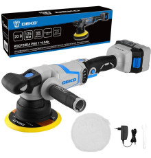 Полировальная машина Deko KDCP20DA PRO 081-1029 с 1-им АКБ
