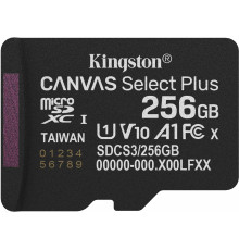 Карта памяти Kingston Canvas Select Plus microSDXC 256GB SDCS3/256GBSP