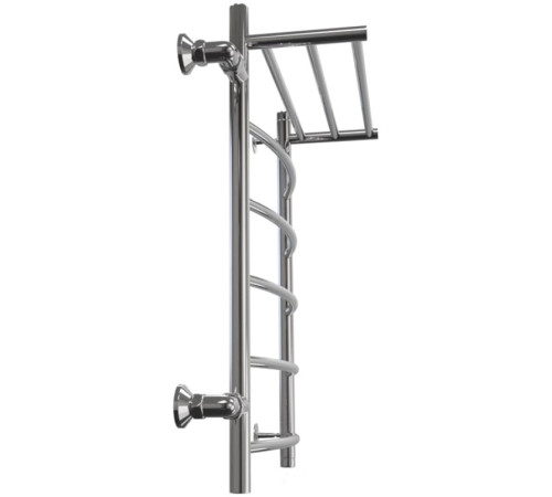 Полотенцесушитель Granula Классик, с полочкой боковое подключение левое 50х100 см