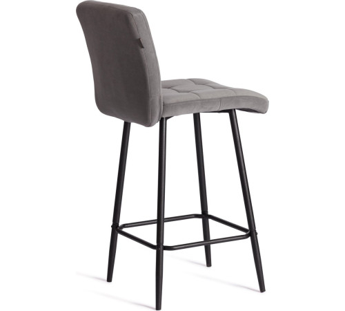 Стул TetChair Medeo Полубарный велюр, серый