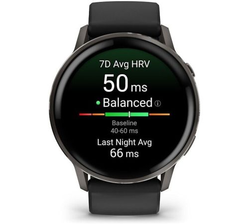Умные часы Garmin Venu 4 45 мм черный