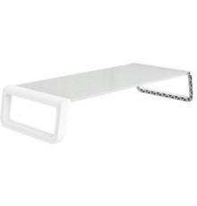 Подставка CACTUS CS-MR-ALGL прозрачный/белый