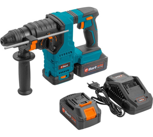 Перфоратор Bort BHD-21Li-BL 93413410 с 2-мя АКБ, кейс