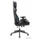 Игровое геймерское кресло Zombie Viking 5 Aero Black Edition искусственная кожа черный