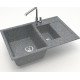 Кухонная мойка MARRBAXX Карельский камень модель 20/Q8 темно-серый