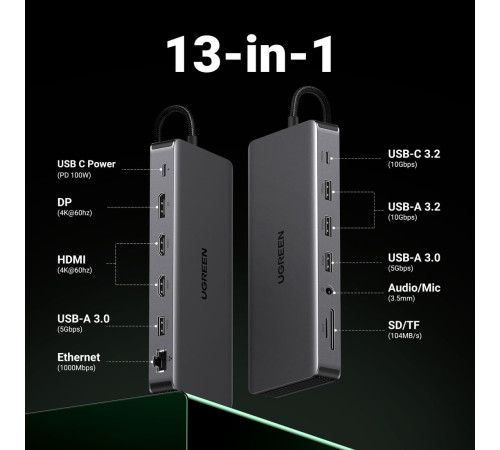 Док-станция Ugreen CM681 15978