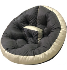 Кресло-мешок Angellini 9с0013тр L, коричневый/бежевый