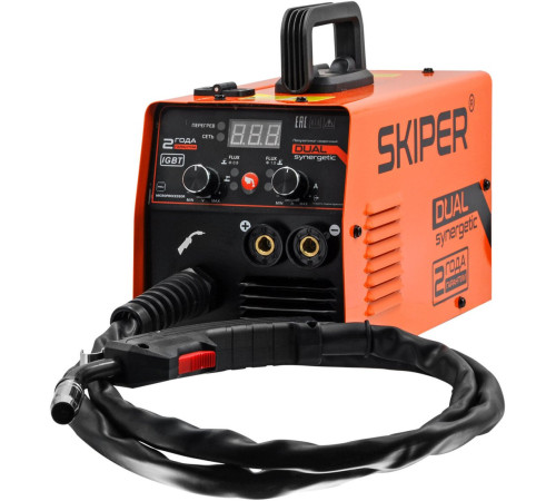 Сварочный инвертор Skiper FLUX/MMA-210D-10