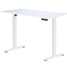 Стол с регулировкой высоты ErgoSmart Electric Desk Prime 1380х800х18 мм альпийский белый/белый