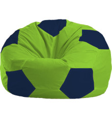 Кресло-мешок Flagman Мяч Стандарт М1.1-184 салатовый/темно-синий