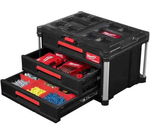 Ящик для инструментов Milwaukee Packout 3 Drawer Tool Box 4932472130