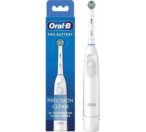 Электрическая зубная щетка Oral-B Pro Battery Precision Clean DB5.010.1 белый