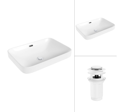 Умывальник Lauter 21441A + клапан 21190W