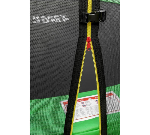 Батут Happy Jump 12ft-i Pro 374 см с внутренней сеткой и лестницей
