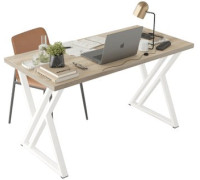 Стол Домус Гранд 12.016.401.06 вяз светлый/металл белый