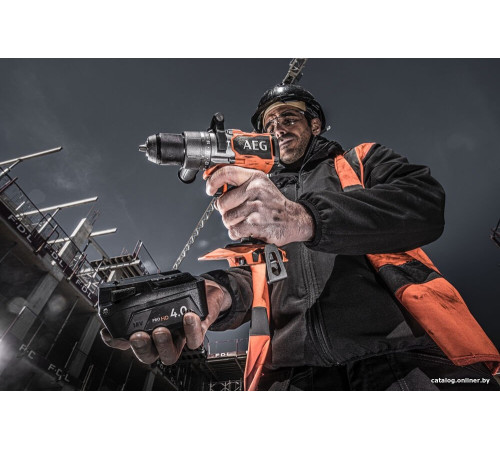 Ударная дрель-шуруповерт AEG Powertools BSB 18C3BL-402C 4935478938 с 2-мя АКБ 4 Ач, кейс