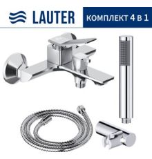 Смеситель Lauter Allure 21CK6618C с лейкой Relexa Lily 21S10048