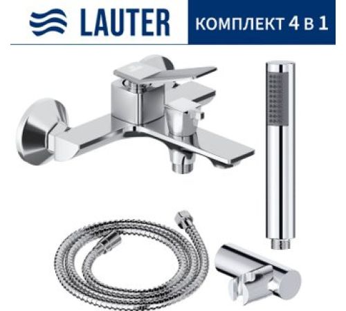 Смеситель Lauter Allure 21CK6618C с лейкой Relexa Lily 21S10048