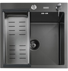 Кухонная мойка Futur FK 4548 B Eco Embossing черный нано