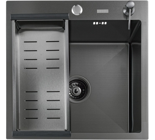 Кухонная мойка Futur FK 4548 B Eco Embossing черный нано