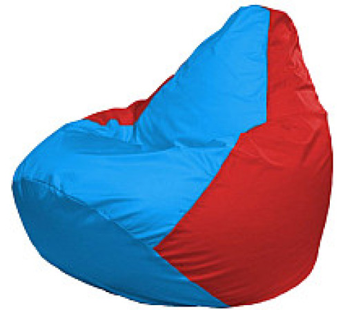 Кресло-мешок Flagman Груша Супер Мега 4XL Г5.1-279 голубой/красный