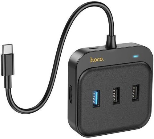 Док-станция Hoco HB36 USB Type-C HDTV+USB3.0+USB2.0x2+PD100W