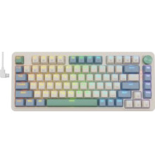 Клавиатура Redragon Ucal Pro бежевый/зеленый